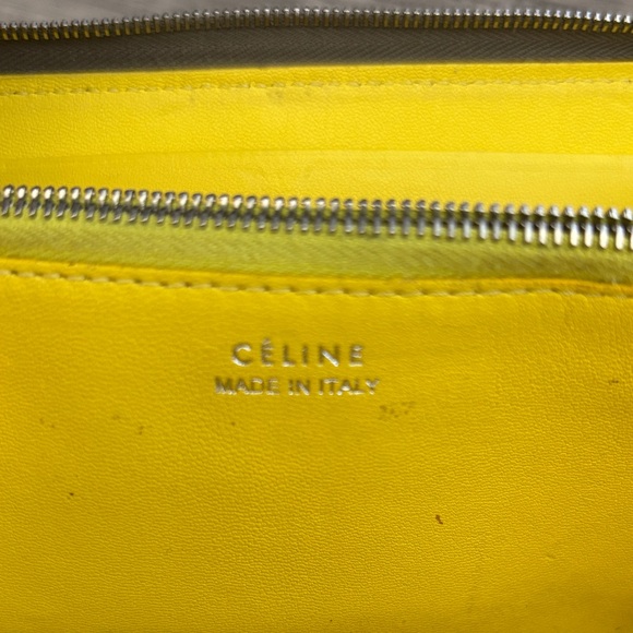 Celine Drummed Calfskin Zip Wallet - Picture 16 of 17